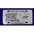 11-1/2"x5 1/2" Custom Crested Auto Tag